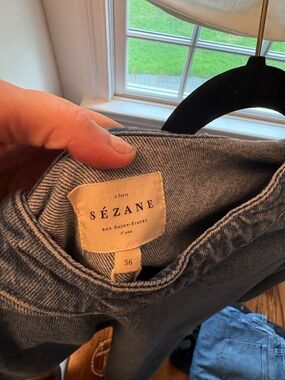 Sezane denim dress